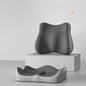 Ergonomic Memory Foam Lumbar and Seat Cushion