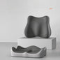 Ergonomic Memory Foam Lumbar and Seat Cushion